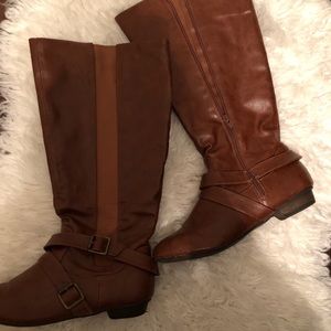 Knee-High Riding Boots